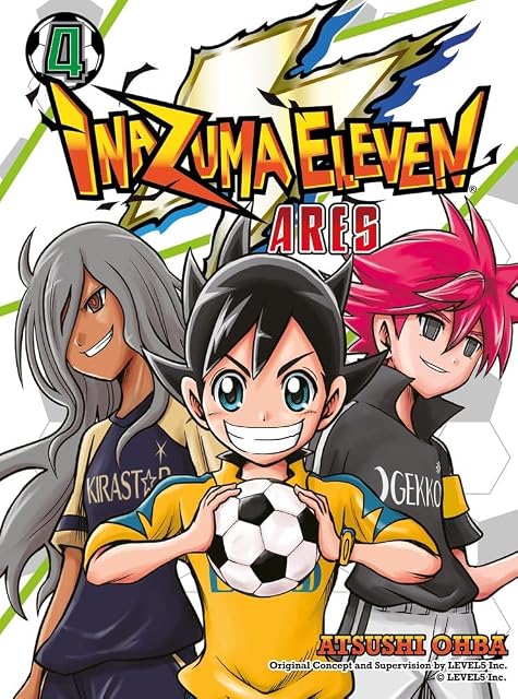 Portada de Inazuma Eleven Ares nº 04