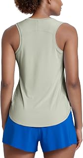 CRZ YOGA Lightweight Racerback Tank Top | Workout, Moisture Wicking, Classic Fit, Hip Length, Reflective Spots, Sleeveless Shirts for Women