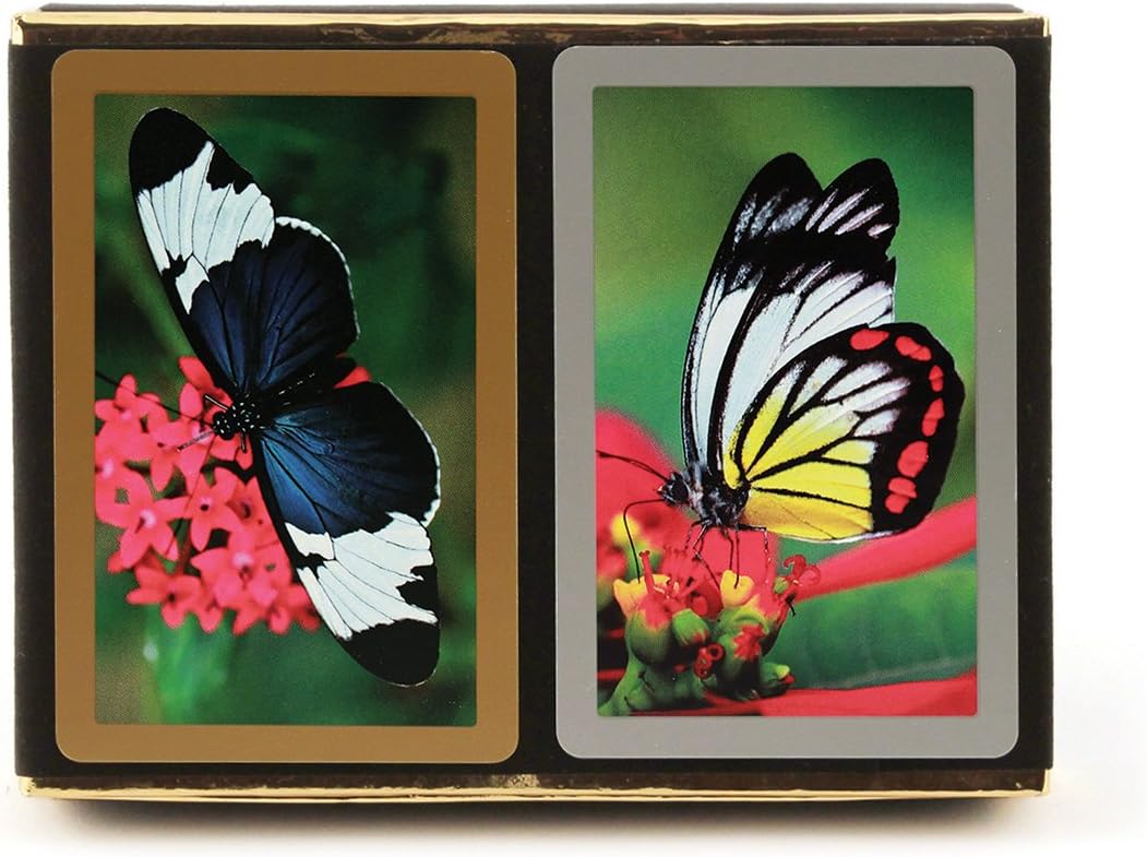 Congress Butterfly Playing Cards - Jumbo Index (Pack of 2)