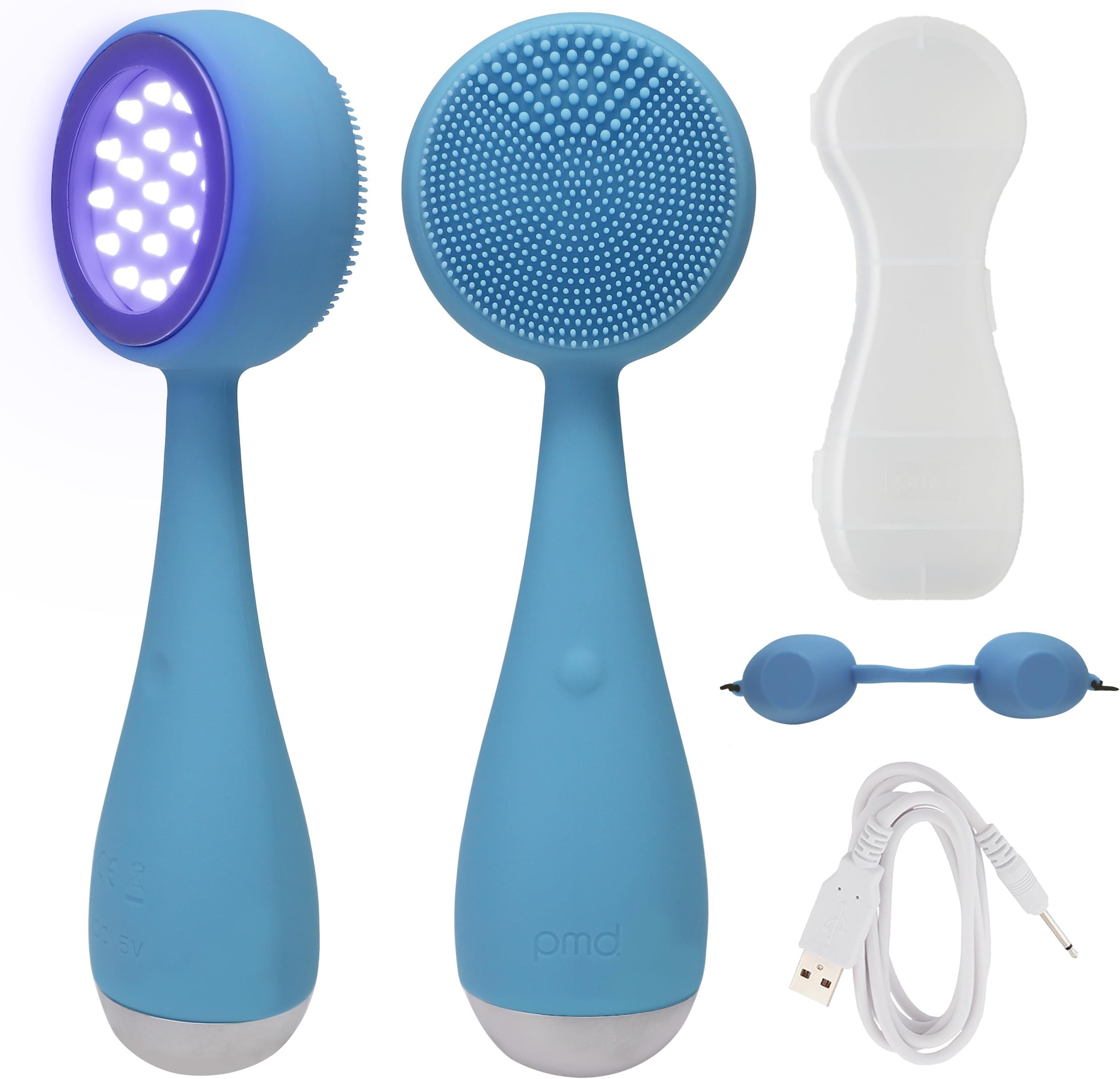 Amazon.com: PMD Beauty Facial Cleansing Brush - Smart Silicone Brush ...