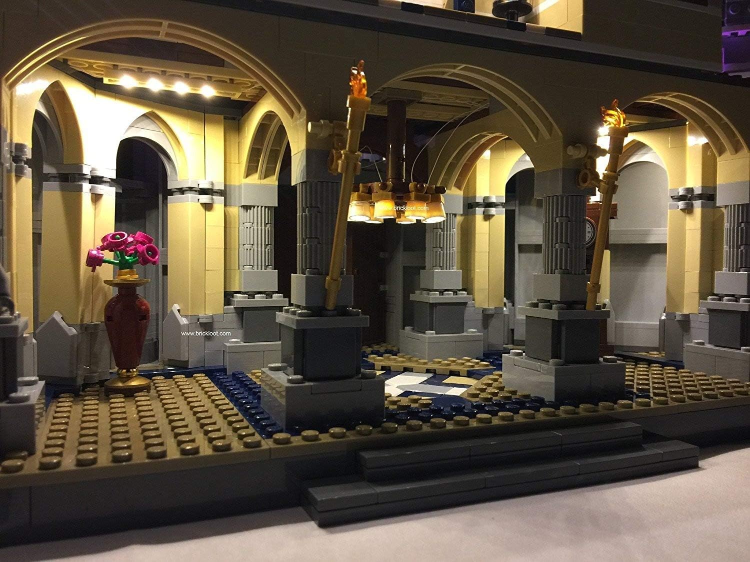Deluxe LED Lighting Kit For LEGO Disney Castle - 71040 - Custom Designed - Handmade - Durability Tested