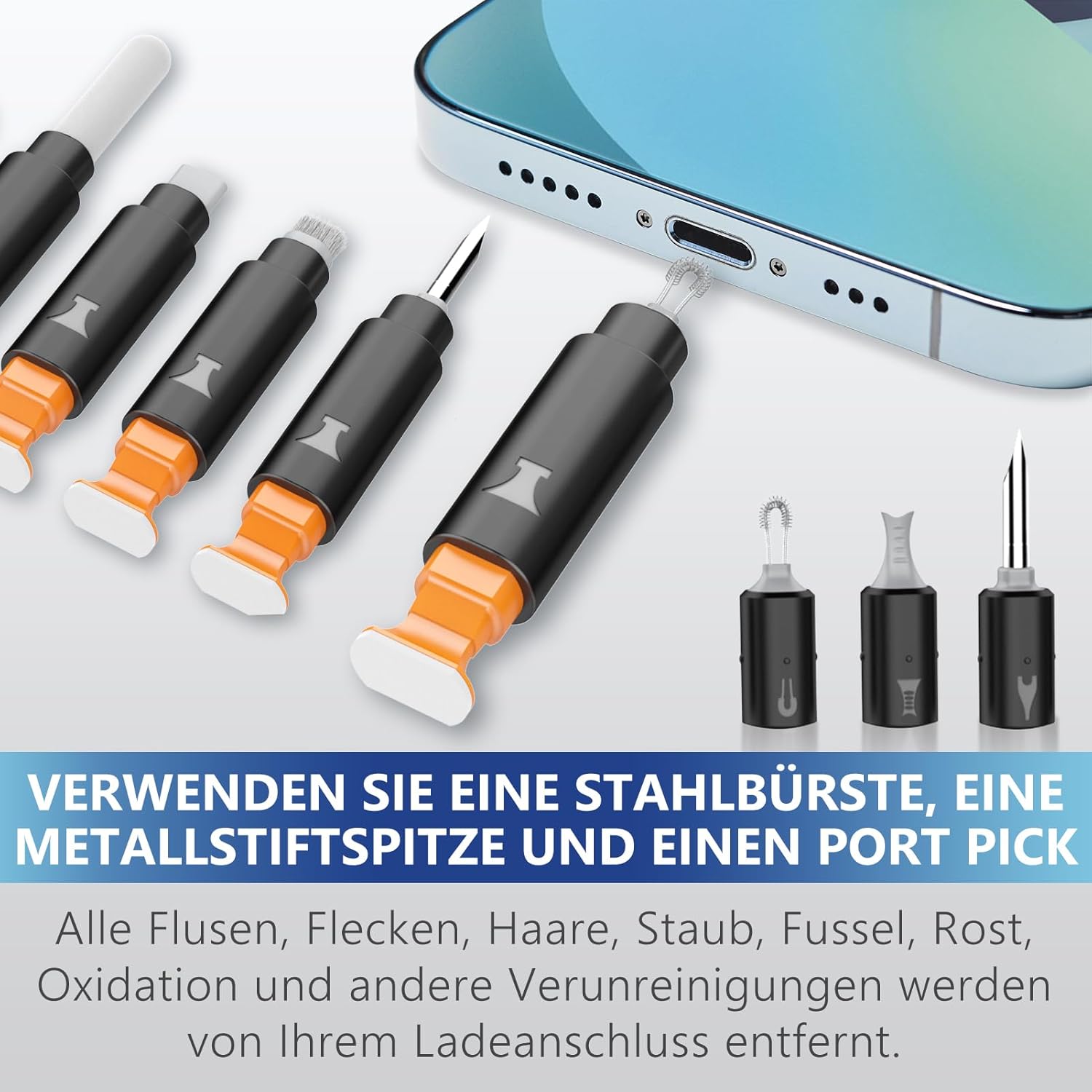 Edglete iPhone Reinigungsset: Das komplette Reinigungstool für Smartphone und iPad Pro!