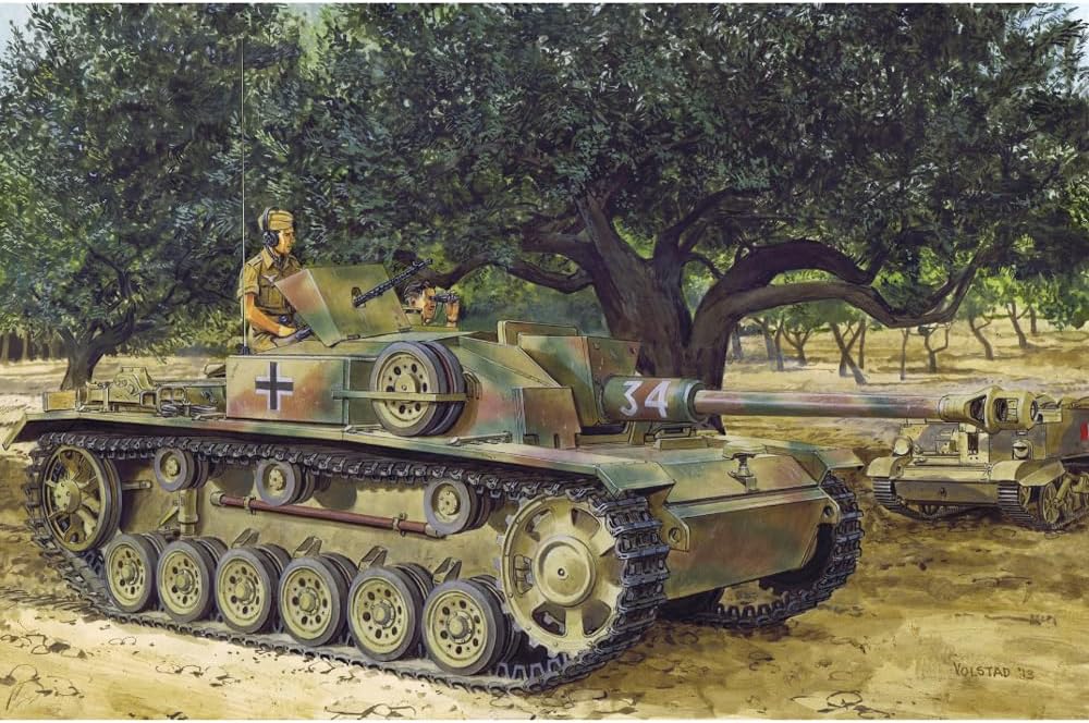 Dragon Models StuG.III F/8 Early Production Italy 1943 Smart Kit, 1:35 Scale