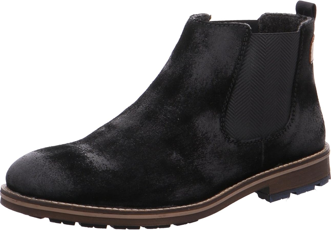 Rieker Herren Stiefel in Schwarz, Größe 44