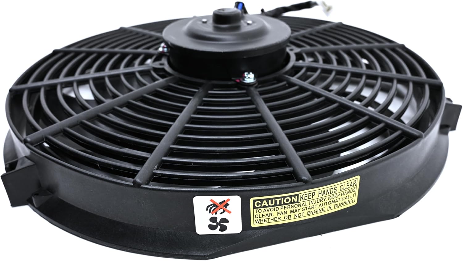 14" High Performance Electric Radiator Cooling Fan - Curved Blade