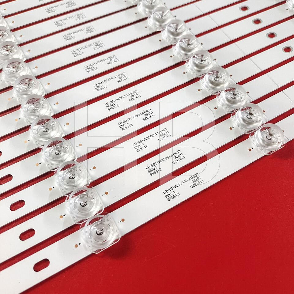 Full Set LED Backlight Strip Fit for Hisense 75R6E1 75R7E2 75R6E4 75RGE 75R7070E