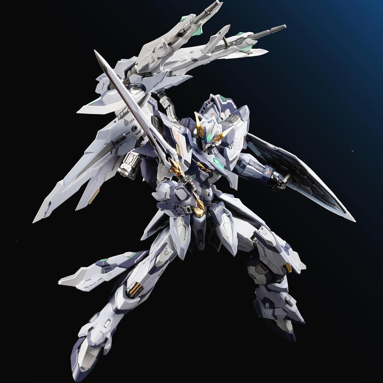 Pipigirl Mecha Assembly Free Mech Action Figure, Tian FA, Alloy Joints, 8.66 inch 1:100 Collectible Mecha Kits