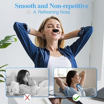 Red Light Nasal Therapy Device,Infrared Light Therapy. Portable Red Light Therapy Belt for Nose Nasal Clearing Device (black1)