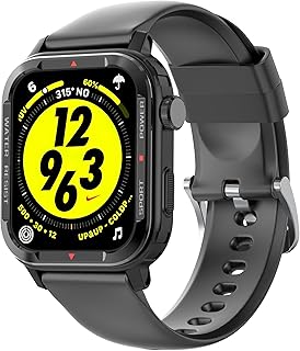 Nervfit Phoenix Smartwatch 1.85" TrueColor+LED Display, Bluetooth Calling, IP67 Waterproof, Fitness & Health Tracker with ... Price In India