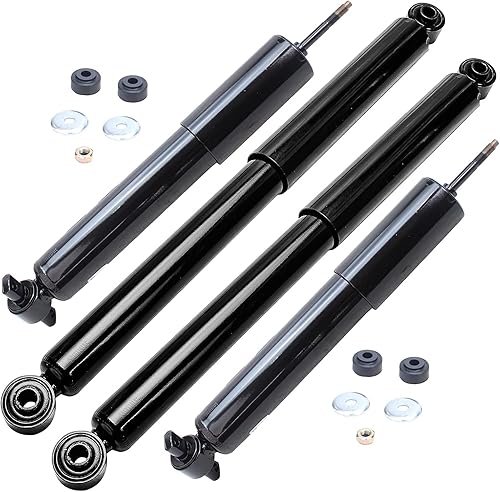 Miniatura 260 de Detroit Axle - Amortiguadores traseros para Chevrolet Equinox GMC Terrain Pontiac Torrent Saturn Vue Suzuki XL-7, 2 Amortiguadores traseros