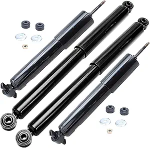 Detroit Axle Complete Shock Absorber Kit for 1999–2006 GMC Sierra 1500 (2WD without Electronic Suspension)