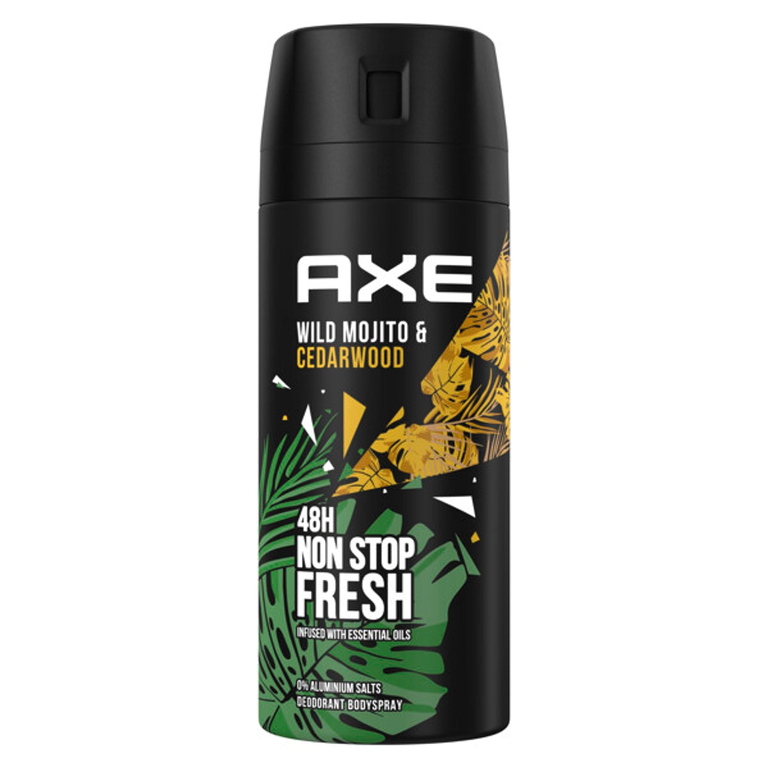 AXE Bodyspray Deo Spray Set 5x6 Stück 150ml in beliebten Duftrichtungen für besonders viel Frische und Abwechslung, ohne Aluminium, mit 48h Schutz