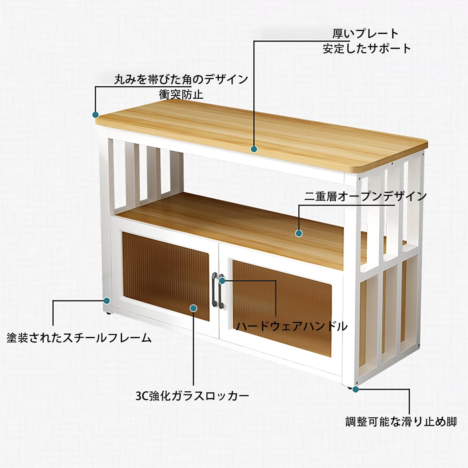 水槽台120cm用　補強柱付 120×60×60 MS-1タイプ 木製水槽台（補強柱付） : Mtbears