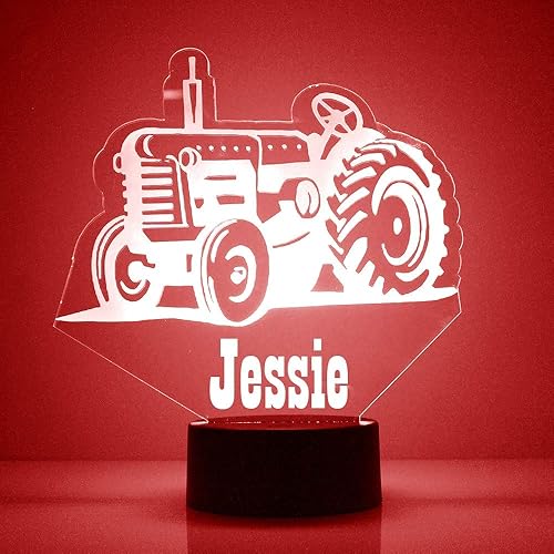 MMS Vehicles - Lámpara LED de luz nocturna, personalizada con tu nombre o texto, control remoto en 16 colores, 4 modos de luz, lámpara LED de regalo