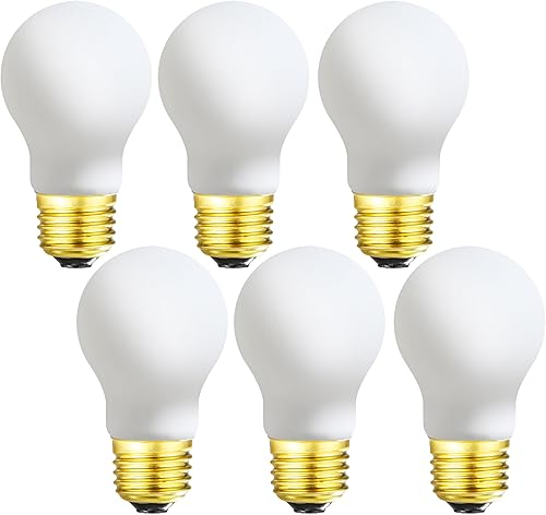 Miniatura 10 de LEOOLS Bombilla LED regulable A15 esmerilada E26 Bombilla LED 40 W Edison Bombilla LED 4000K Luz blanca diurna 4000 lm ac120v 6w A15 sin parpadeo