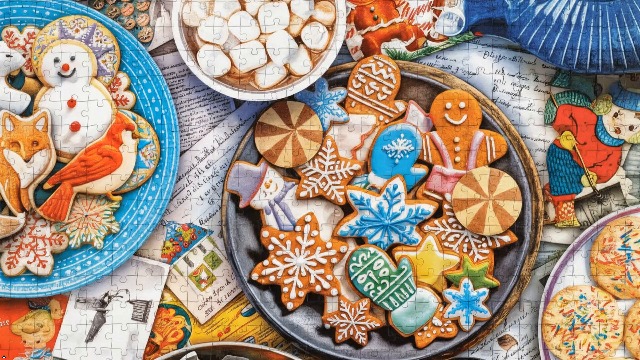 Amazon.com: Buffalo Games - Aimee Stewart - Cookies and Cocoa