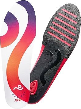 MOVE Game Day Pro- Ultimate Performance Sports Insoles for Basketball, Volleyball, Football, Tennis, Athletics, Baseball, Running, and Active Lifestyle. Extra Shock Absorption M 4-4.5/WM 5.5-6