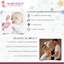 Majestique 11-in-1 Baby Grooming Kit | Portable Newborn Baby Grooming Set | Complete Manicure & Healthcare Kit for Infants, Toddlers, and Kids (Pink) gallery image