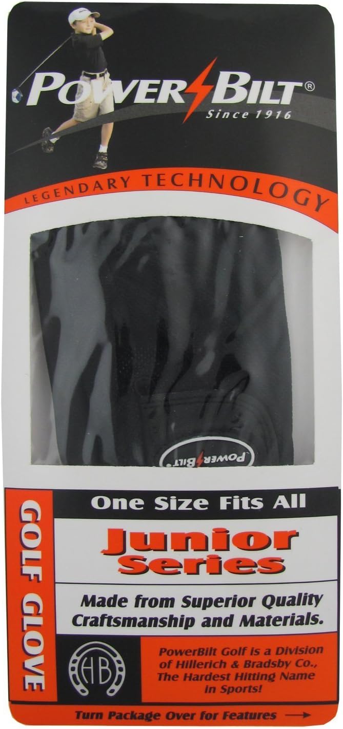 PowerBilt One Size Fits All Junior Golf Glove LH