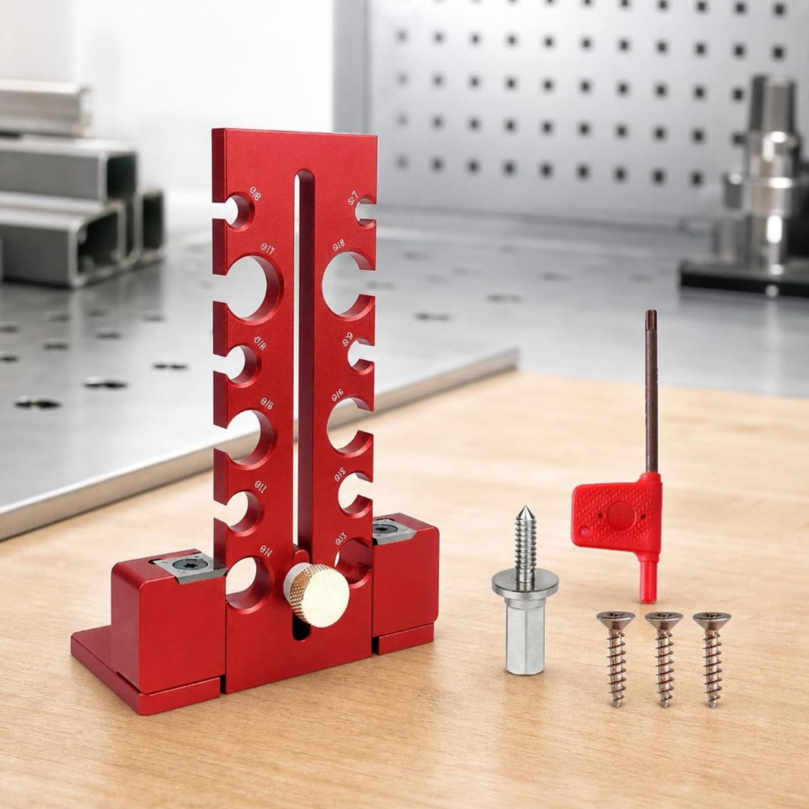 Utensile Regolabile in Metallo per Falegnameria, Bricolage, Nero