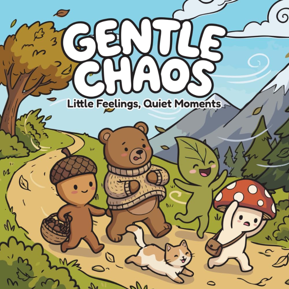 Gentle Chaos: Little Feelings, Quiet Moments: A Calm and Emotional Coloring Book for Kids and Adults