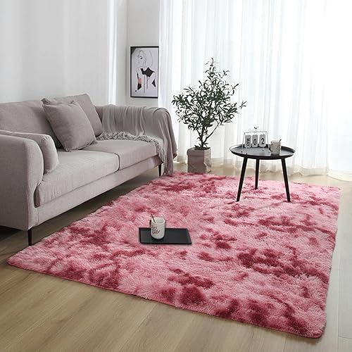Miniatura 3 de Alfombra de área creativa alfombra de área suave rectangular Bandhnu alfombra de piso de felpa alfombra alfombra para el hogar sala de estar
