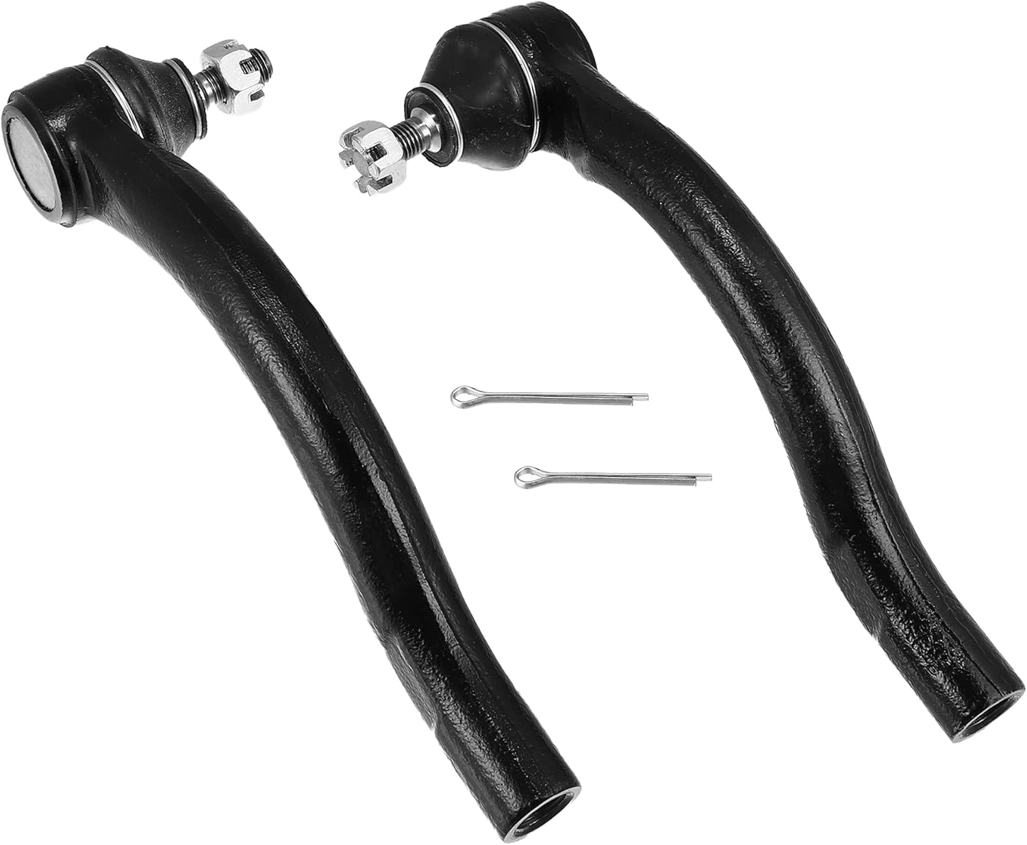 X AUTOHAUX 2pcs Front Outer Tie Rod End Links Suspension Steering Tie Rod End ES80288 ES80287 for Honda Accord 2003-2007 for Acura TSX 2004-2008