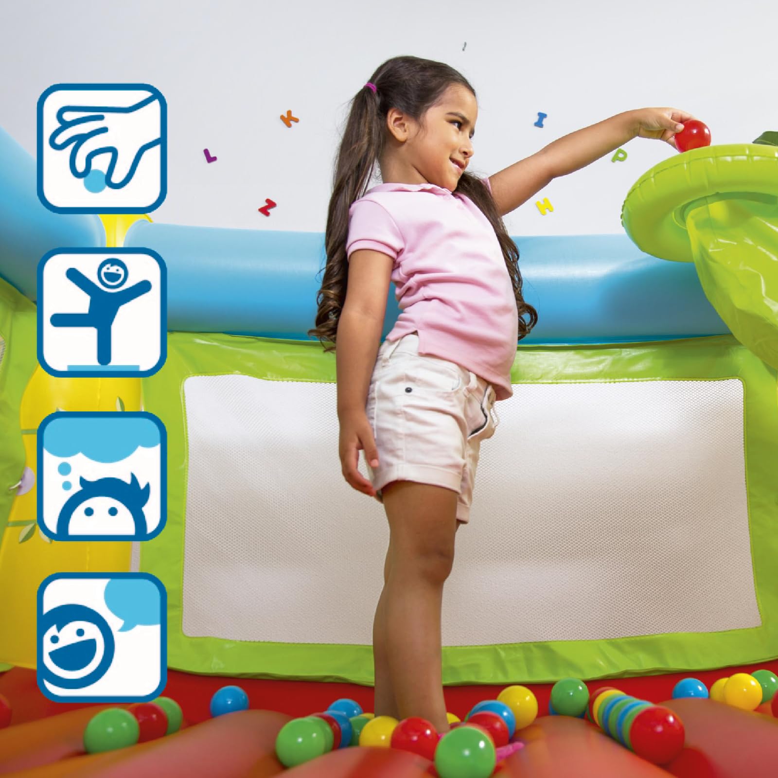 Bestway 93542 Castello Gonfiabile Jumptacular, 3 Anni+