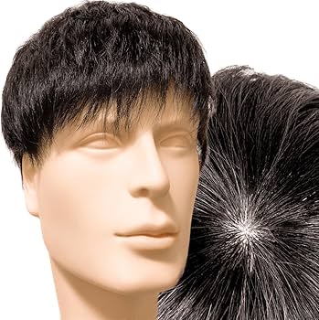 Amazon.co.jp: Luce brillare かつら カツラ 男性 メンズ 部分ウィッグ