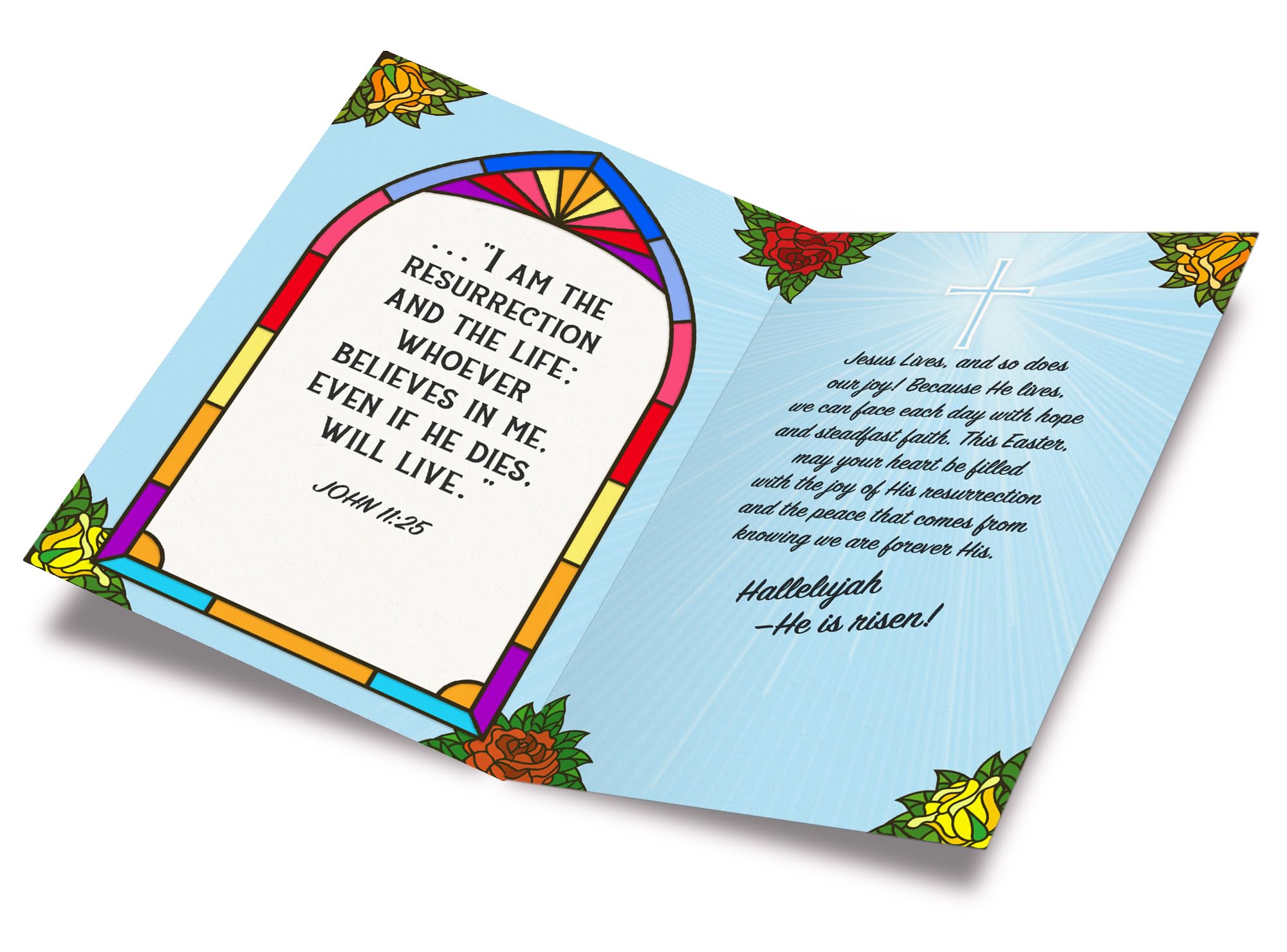 Prime Greetings Religiöse Vatertagskarte – USA-hergestellt, Umweltfreundlich (12,7 X 19,7 Cm)