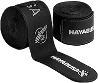 Hayabusa Deluxe Boxing Hand Wraps 180" - Premium Comfort & Support for MMA, Kickboxing, Muay Thai - Men Women 4 Colors