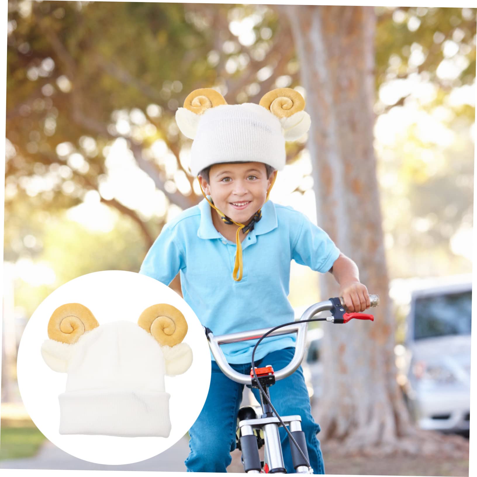 UKCOCO Housse de Casque de Ski Décorative Animal Couvre Casque Adorable pour Sports Hiver Accessoire pour Patinage Ski