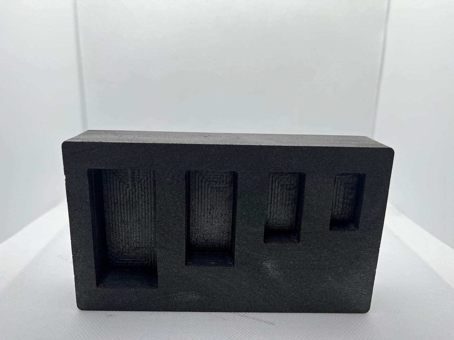 Graphite Ingot Mold for Casting 1 oz, 2, oz, 5 oz, 10 oz Silver Bar