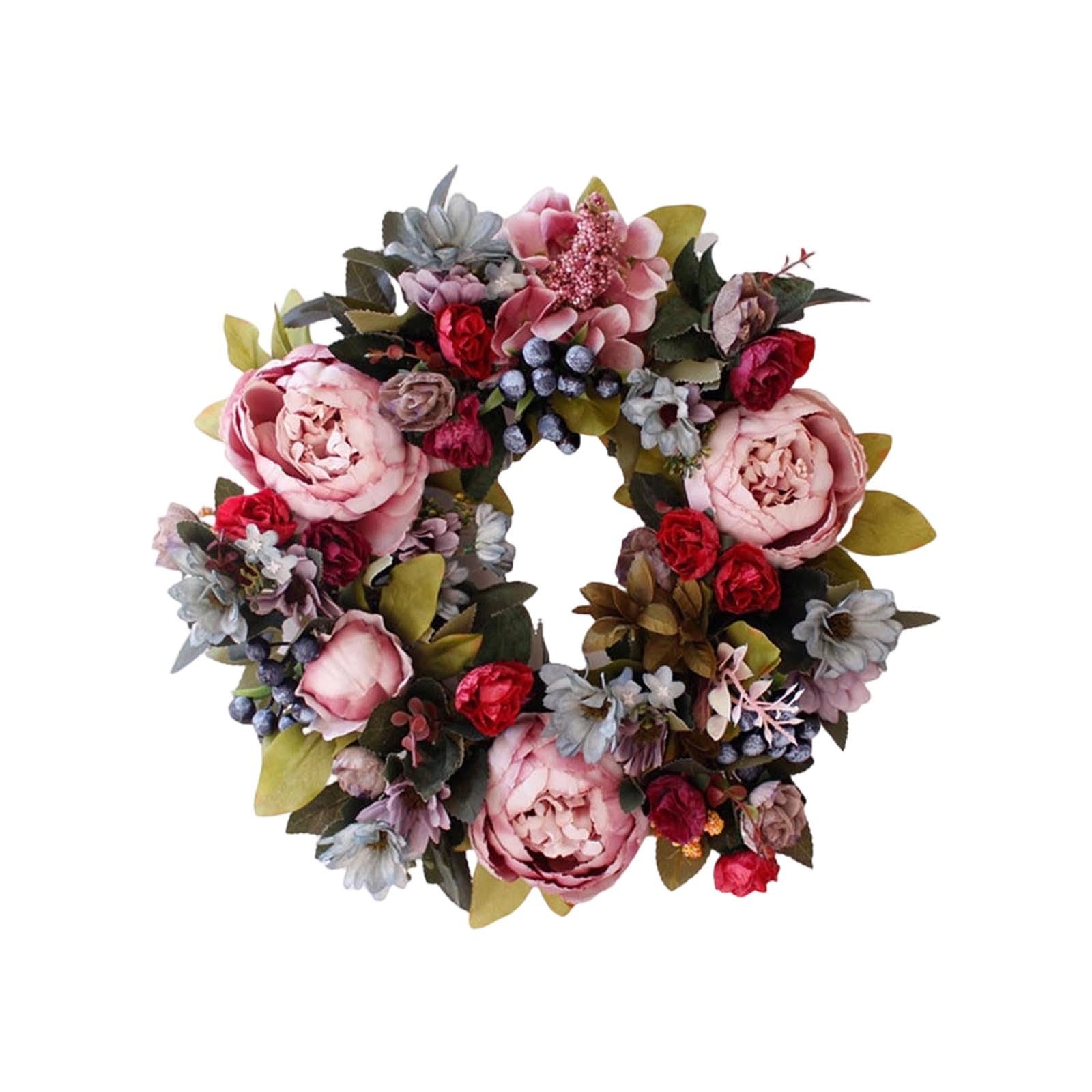 Fleurs en soie avec pivoines pour décoration de mariage festive