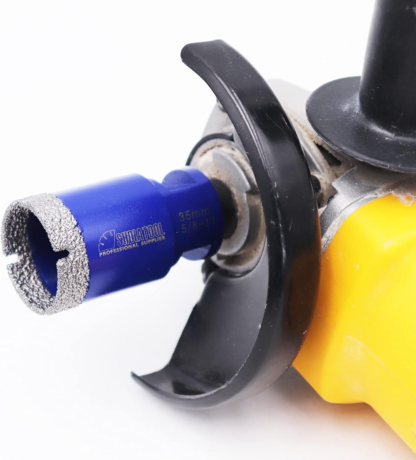 SHDIATOOL Dry/Wet Diamond Hole Saw Set 4PCS for Porcelain Tile Granite Marble Stone Brick Vacuum Brazed Core Drill Bits 06 08 10 35mm