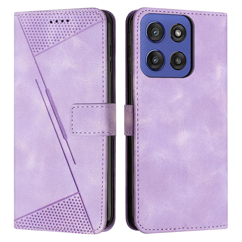 SEAHAI Cover per Motorola Edge 60 Pro, Custodia Pelle Flip Portafoglio con Kickstand/Slot per Schede/Protezione RFID, Premium PU/TPU Antiurto Magnetica Libro Case - Verde