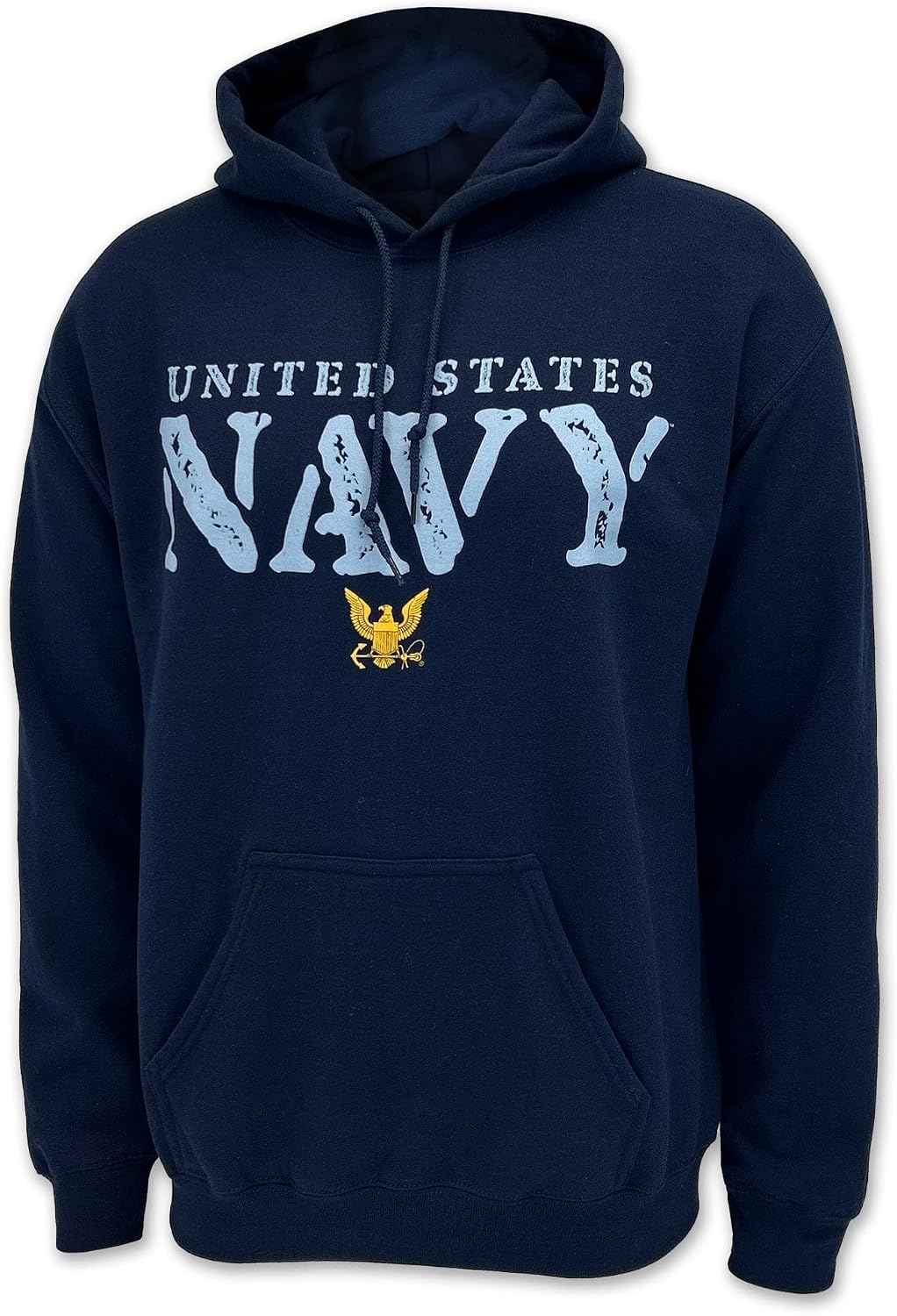 Armed Forces Gear Navy Stamp Logo Hood (Navy)