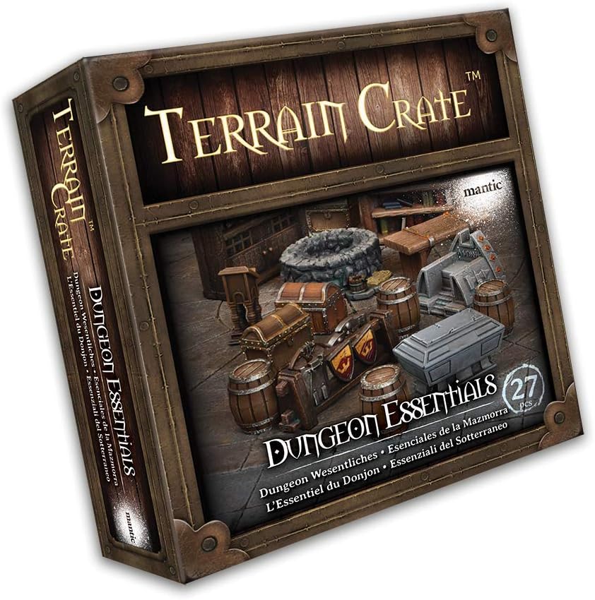 Games, Miniature Game, Terrain Crate: Dungeon Essentials