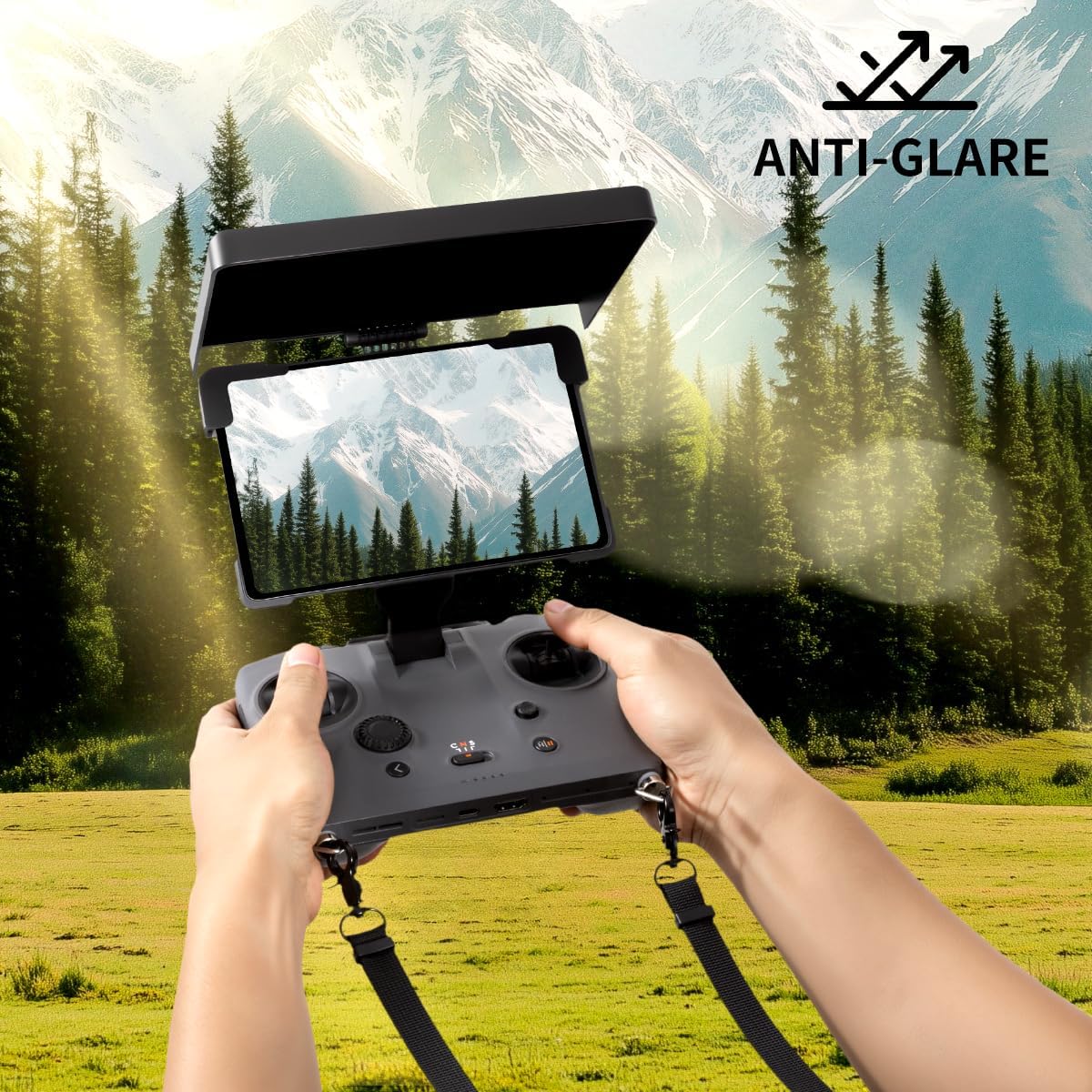 4-in-1 Remote Control Protection kit for DJI Mavic 4 RC Pro 2 Accessories, Screen Protector/Controller Sunshade/PU Material Lanyard and Standard 1/4 Screw Set - Image 7