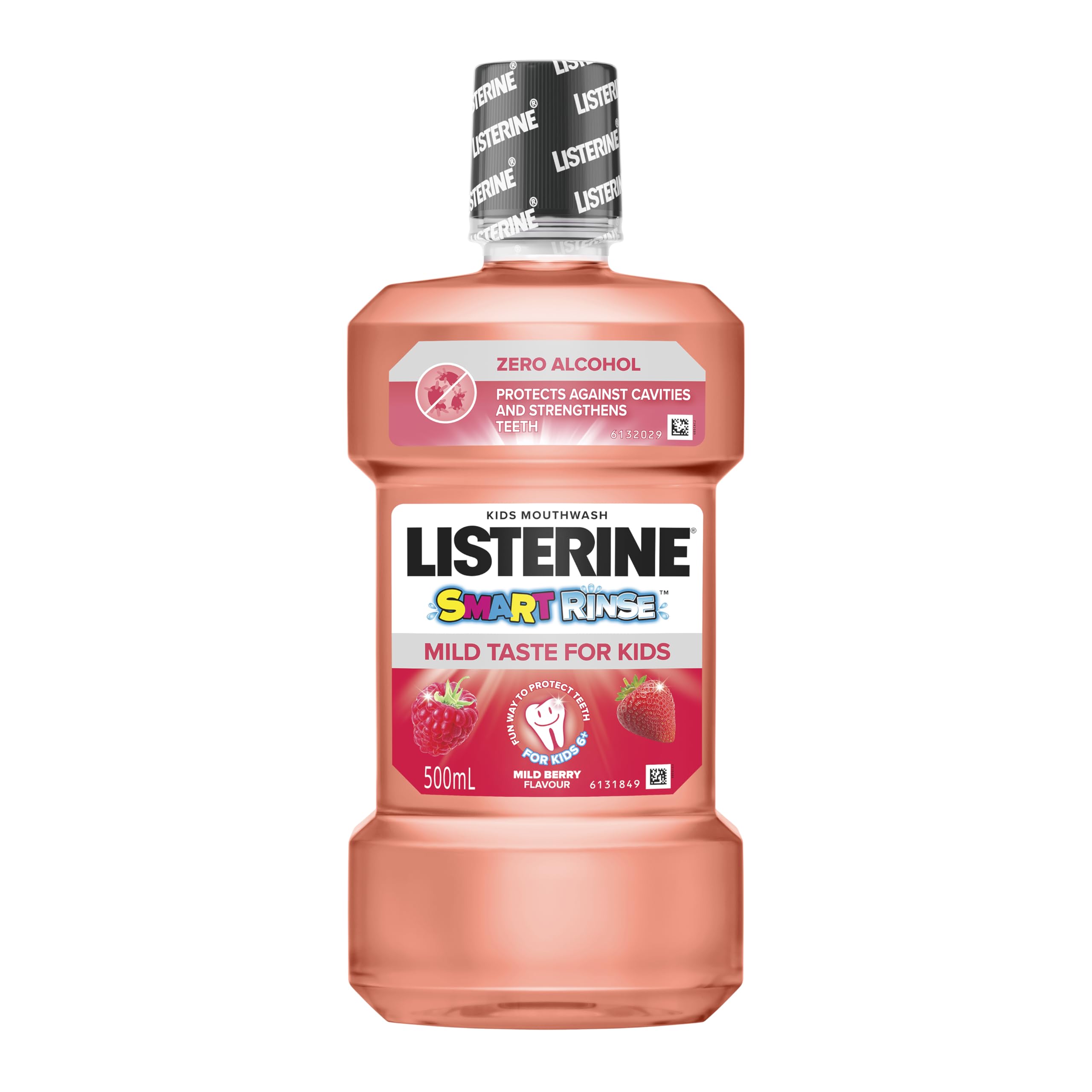 Listerine Smart Rinse Mouthwash 500ml