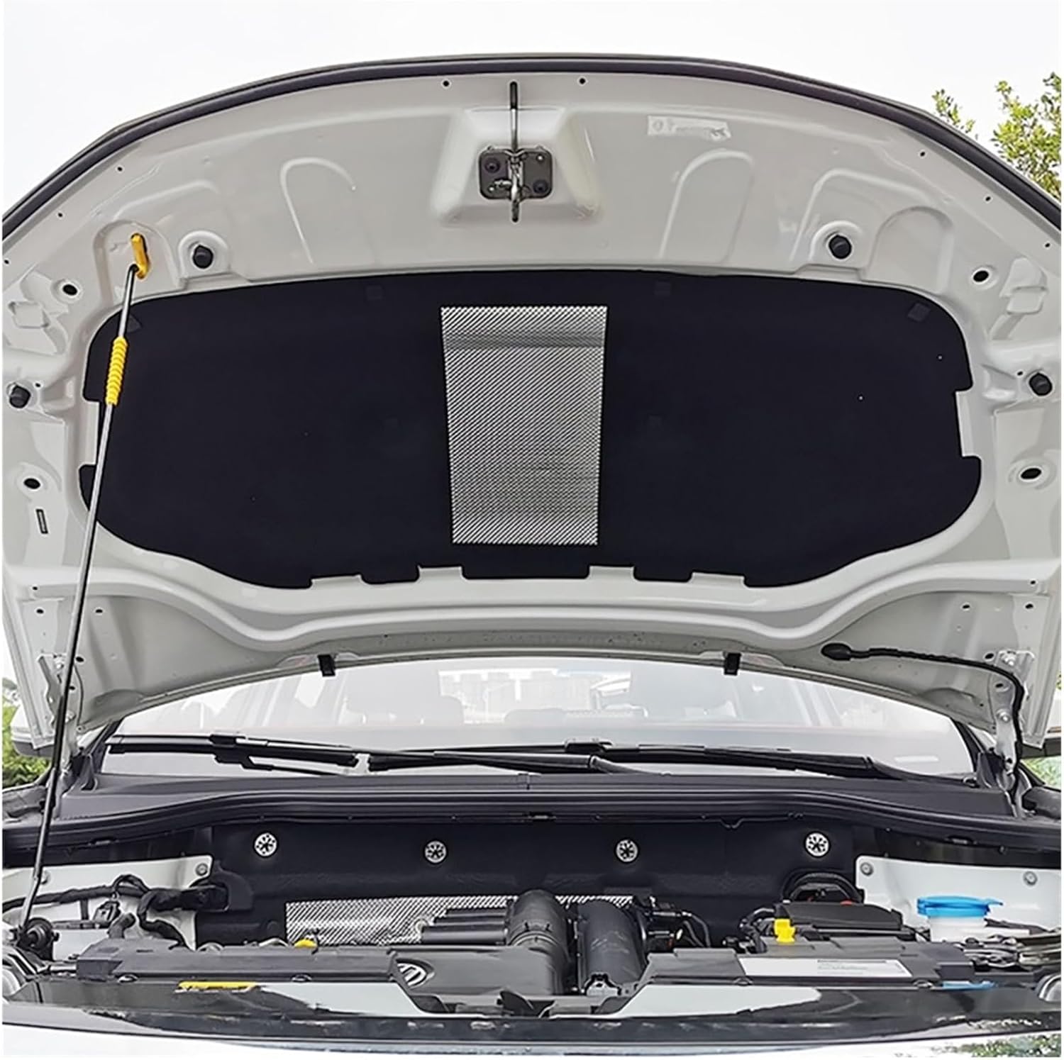 車用フロントエンジンフード防音断熱コットン VW JETTA VS5 2019対応 (バックル付き)