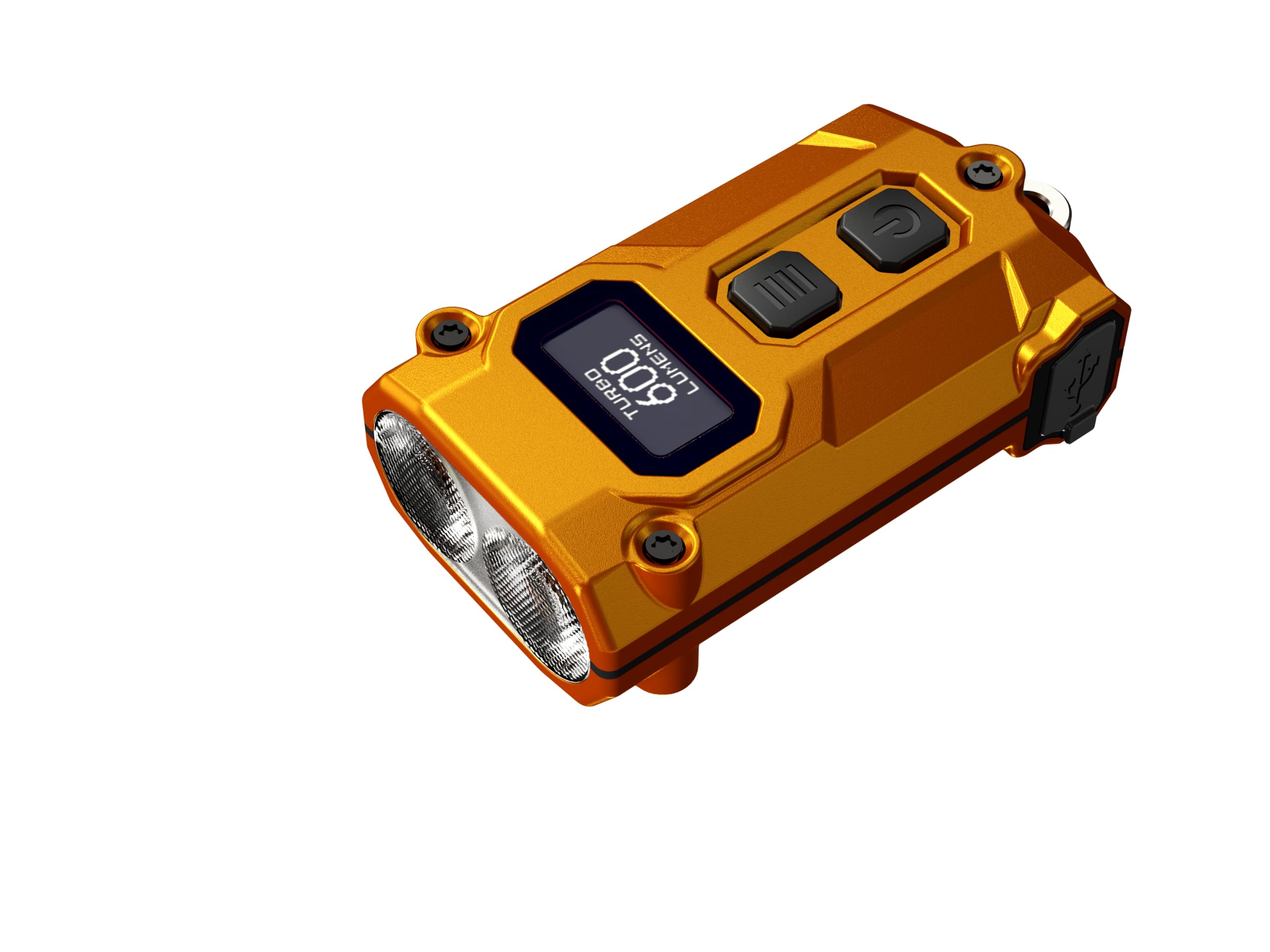 Nitecore TINI 3 Orange USB-C Charging 600 Lumens EDC LED Torch Flashlight