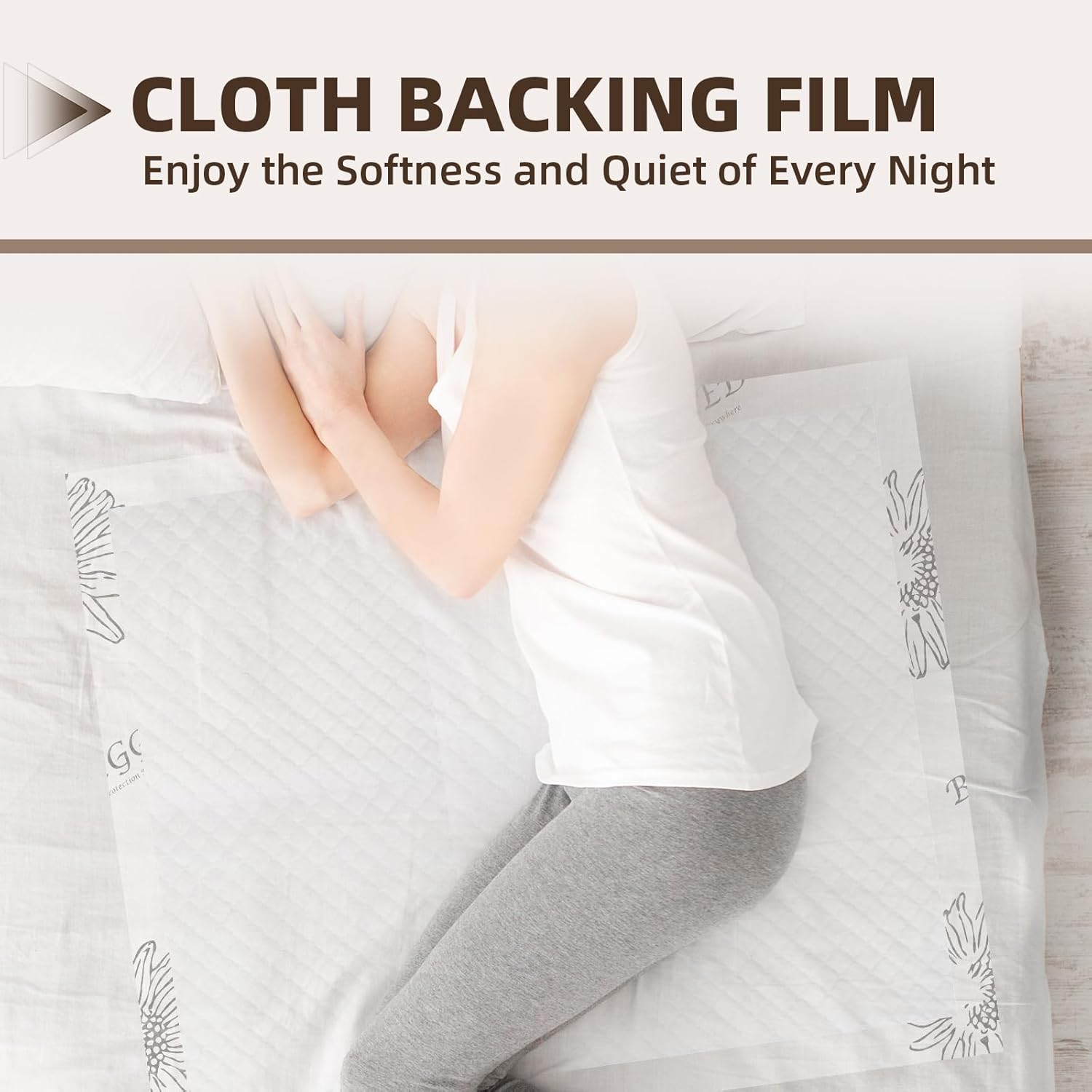 Heavy Duty Incontinence Underpads 36" x 30" 40 Count, Ultra Absorbent Disposable Bed Pads 110 Gram Tear-Resistant Chucks Pads for Adults, Kids, Elderly and Home Care - Image 6