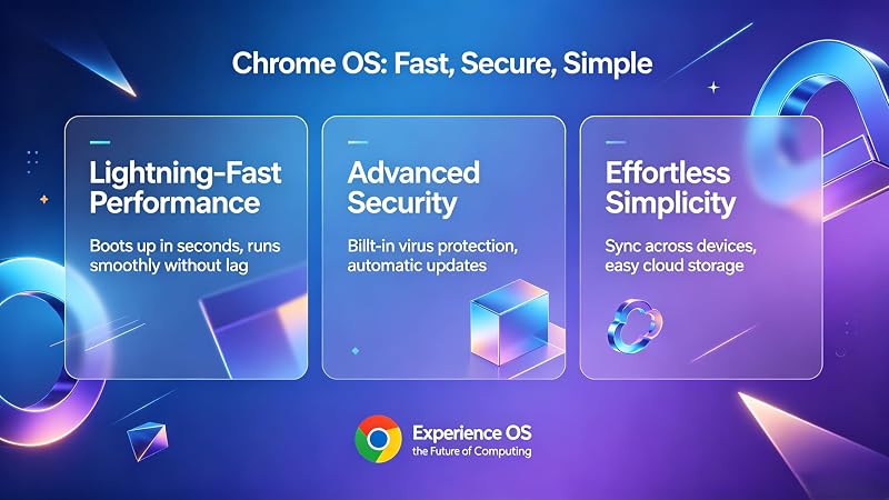 Elite Lightweight & Durable 14'' HD Chromebook Chrome OS Compact Laptop for Student Home Business Use by HP, Intel 4-Core Processor, 4GB RAM 64GB eMMC, Dual Speakers, Long Battery Life, Cloud Storage image 2