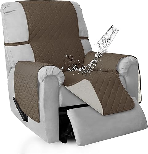 Miniatura 47 de ISSUNTEX - Fundas de sofá de doble protección 100% impermeables para sala de estar, fundas reversibles para sofá de 3 cojines, protector de muebles