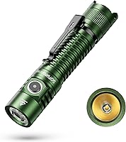 Vista 6 de Linterna táctica recargable Sofirn SP31 V3.0, linterna de bolsillo de 2000 lúmenes de alto brillo con LED potente, interruptores duales y batería