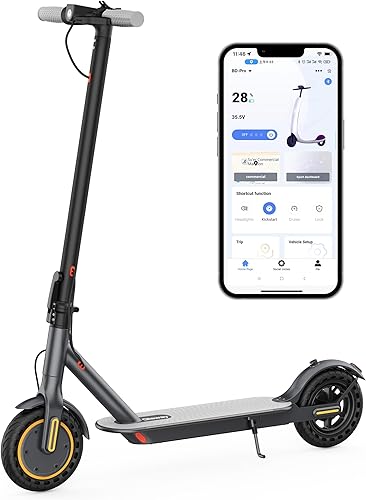 108.5" Patinete eléctrico para adultos 19-22 MPH Scooter deportivo 350W500W motor, patinete eléctrico con rango de 15-22 millas, rodamientos 265