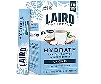 Vista 13 de Laird Superfood Hydrate - Agua de Coco Orgánica