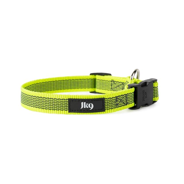 Collar Color & Gray, 20 mm (27-42 cm), Neón-Gris