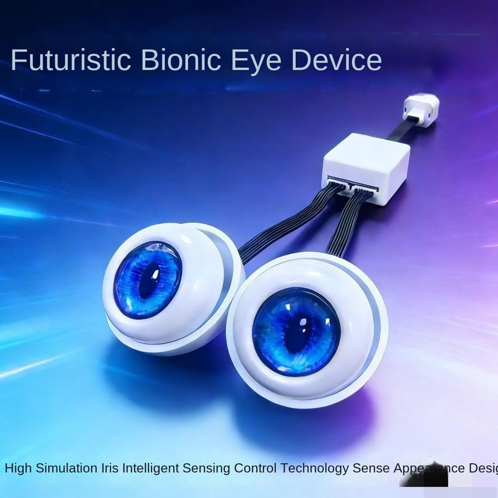 Häschenaugen Intelligentes bewegliches realistisches USB-wiederaufladbares